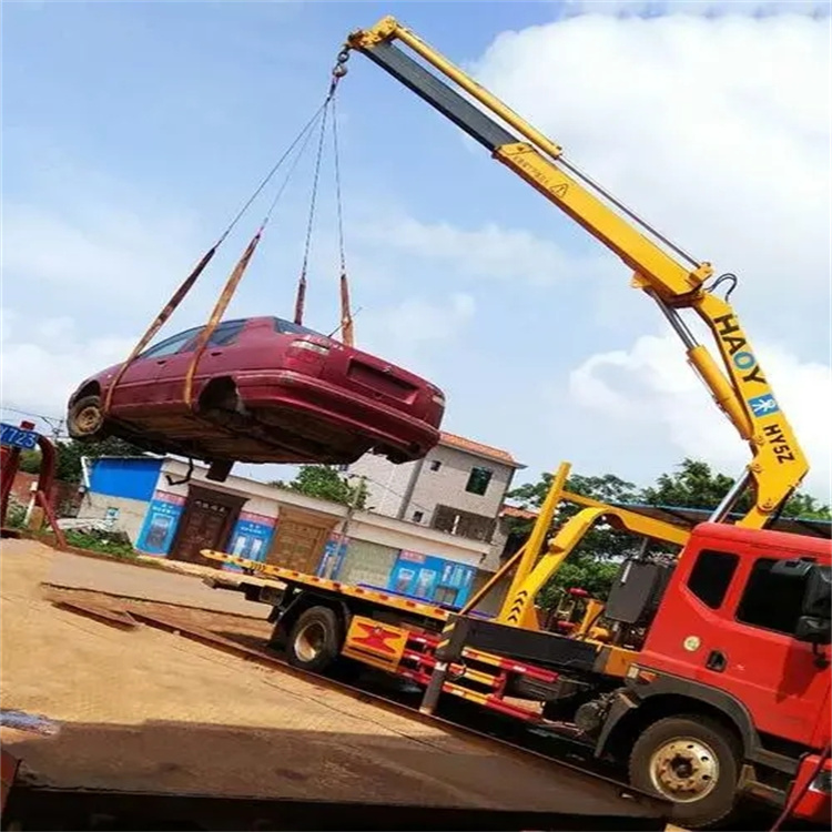 都匀吊车救援小汽车怎么吊